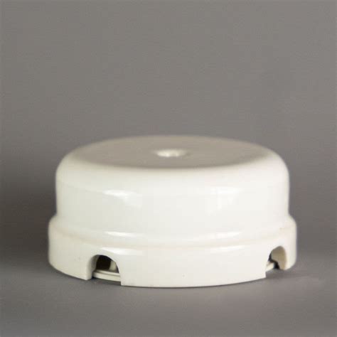 vintage porcelain junction box|Porcelain Junction box White .